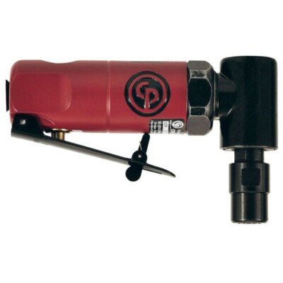 Chicago Pneumatic CP875 Air Angle Die Grinder Tool, 1/4'' (6 mm), Heavy Duty