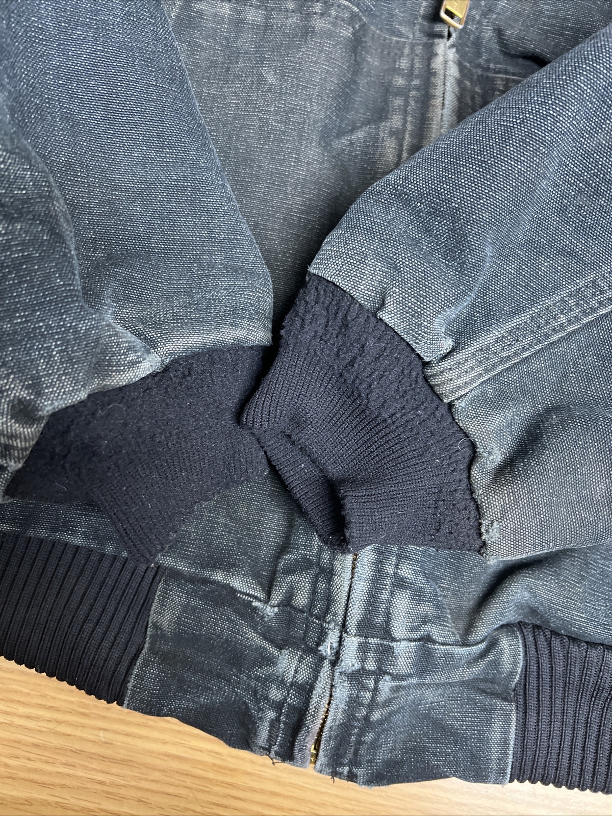 Black XL Hooded Carhartt Jacket eBay