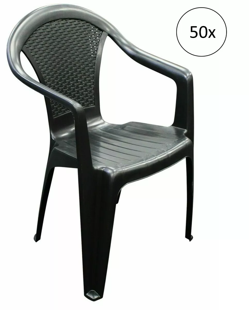 Plastic stacking garden chairs online