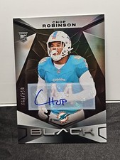 2024 Panini Black - Rookies Autographs #119 Chop Robinson 54/199 (AU, RC)