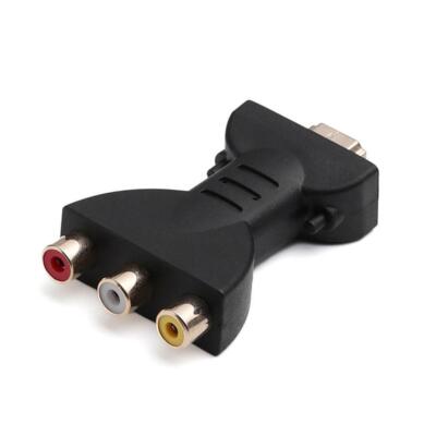 Audio Adapter HDMI-compatible Klinke Stecker auf 3 Cinch Chinch für Konverter X1