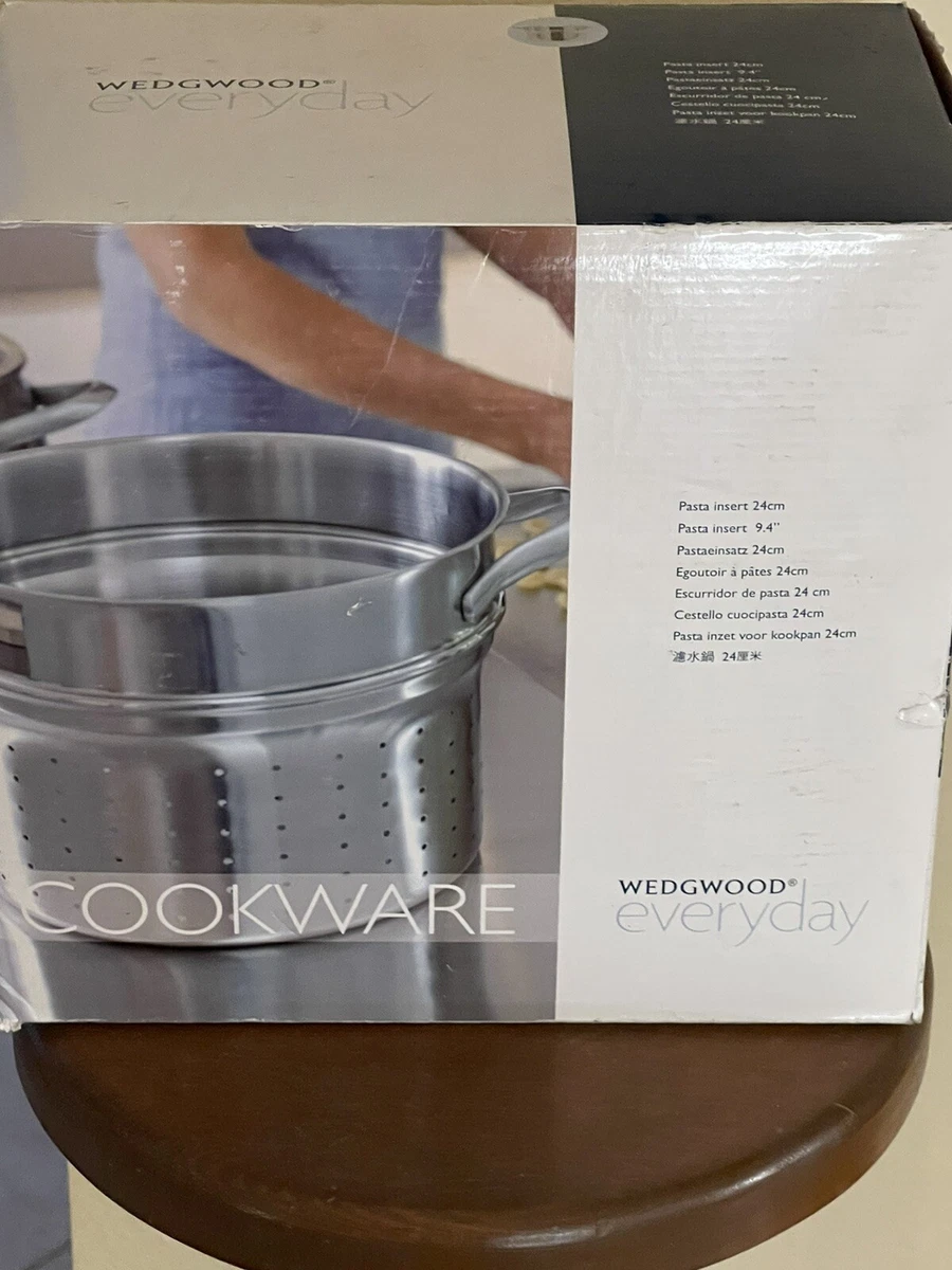 WedgeWood Everyday insert 24cm Pasta insert 9.4 “ Stainless Steel