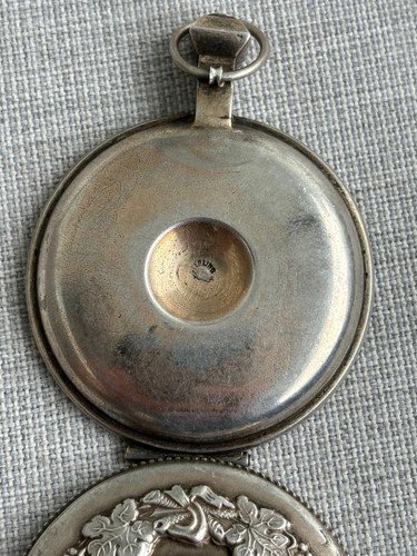 + Vintage antike Kirche Pyx, ganz Sterlingsilber + Hostienbox (CU457) Kelch Co - Bild 10 von 16