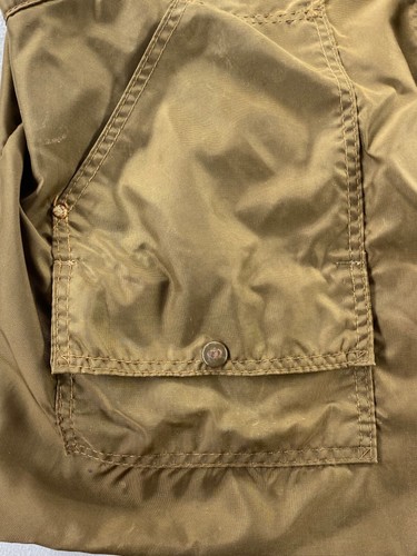 Vintage Dan’s Hunting Gear Briar Proof Vest USA Brown Zip Up Dog Days USED READ - Picture 4 of 24