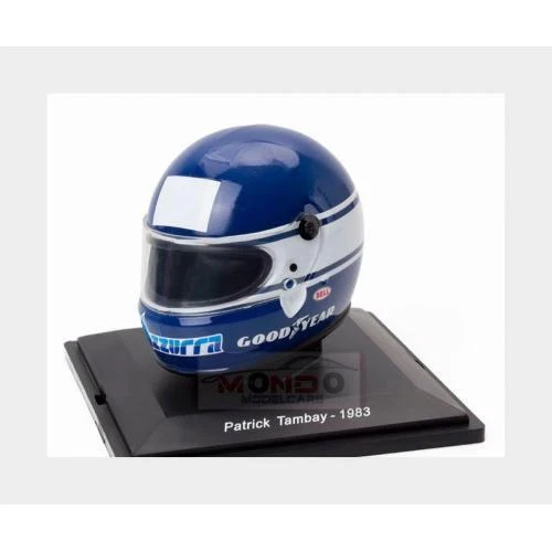 1:5 EDICOLA Helmet F1 Casco Patrick Tambay 126 C2B Ferrari 1983 HELFE29 - Immagine 2 di 2
