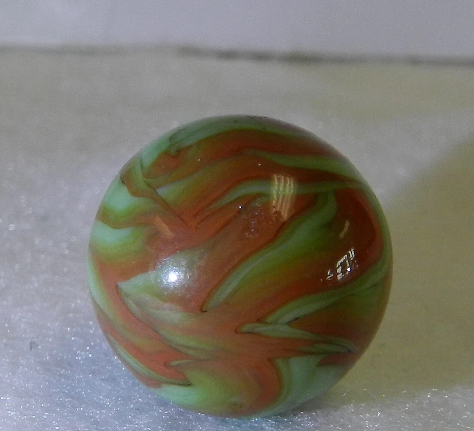 #18500m Vintage Christensen Agate Flame Marble .63 Inches - Image 2 of 4