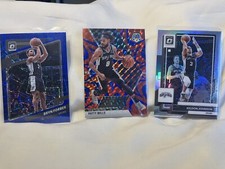 san antonio spurs 3 Card Lot. Keldon Johnson, Bryn Forbes, Patty Mills