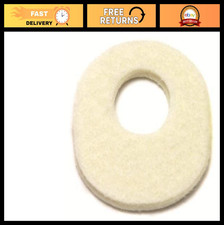 Adhesive Felt Callus Pads - 100 Pack,  " Oval Cushions for Foot Pain Relief, Bun