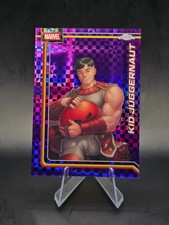#64 Kid Juggernaut 2026 Topps Chrome Marvel Comics Purple X-Fractor 12/75