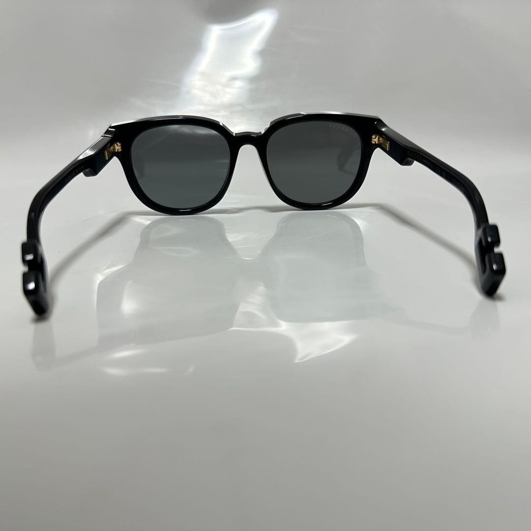 Gucci GG1237SA002 Black Mirror Lens Sunglasses Used Rare image 8
