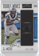 2021 Panini Playbook Double Moves Relics 161/299 DJ Moore #DM-DMO b8c