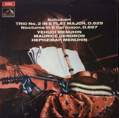 Schubert - Trio No. 2 In E Flat Major, D.929 / Nocturne In E Flat Major, D.897,