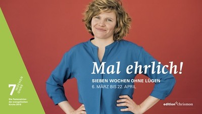 Mal ehrlich! - Sieben Wochen ohne Lügen. Tagestischkalender 7 Wochen Ohne 2
