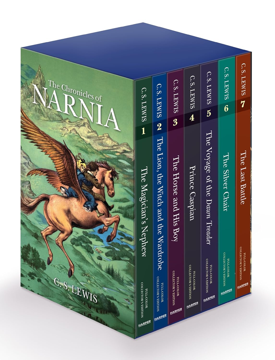 新品未開封✨CSルイス・シグネチャー・クラシック全集／7冊BOXセット Chronicles of Narnia Full-Color Paperback 7-Book Box Set : The