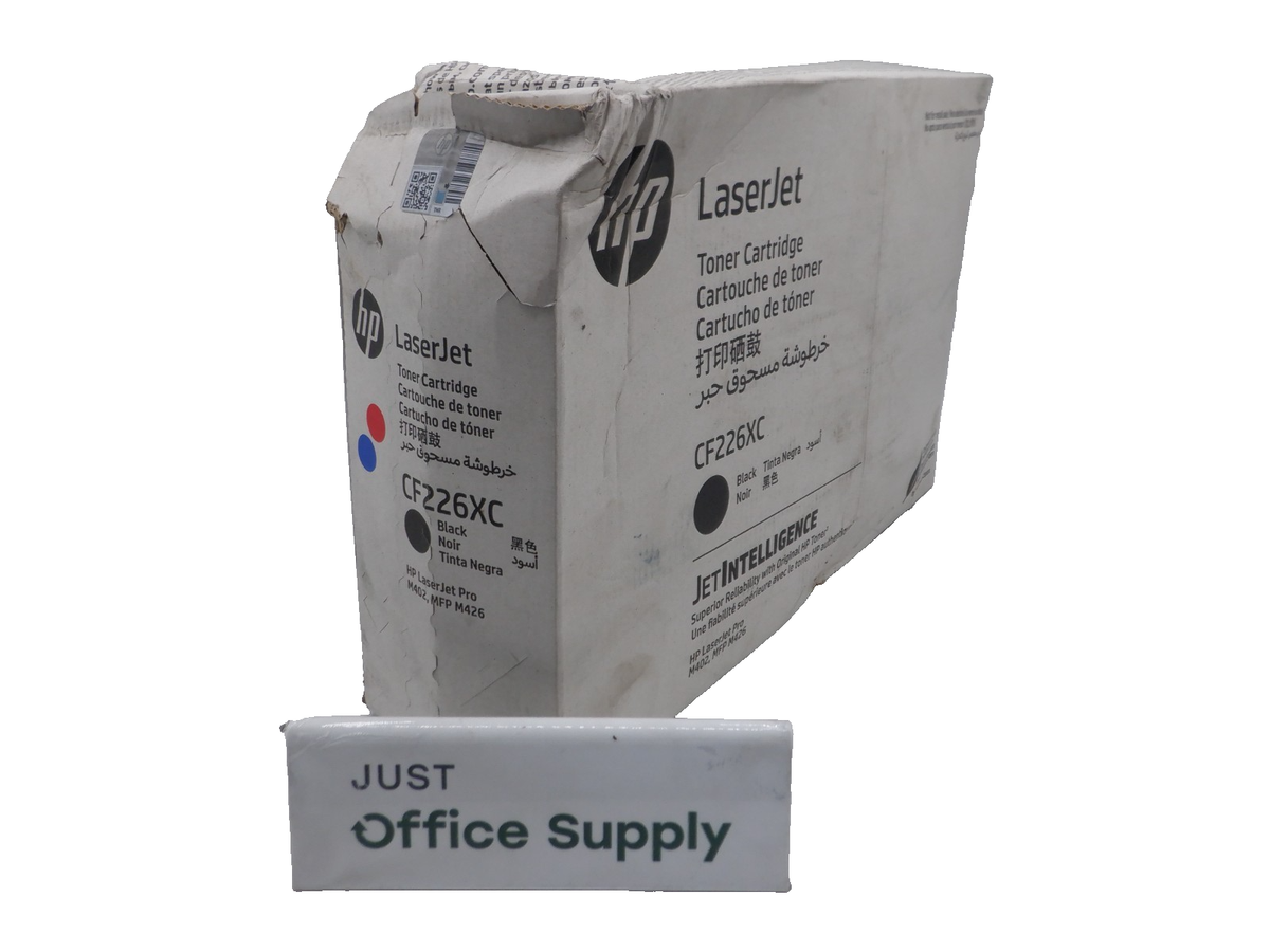 HP CF226XC 26X High Yield LaserJet Toner Cartridge - Black