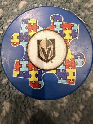 Las Vegas Golden Knights Autism Puzzle Puck T-Mobile Exclusive NHL RARE/NEW