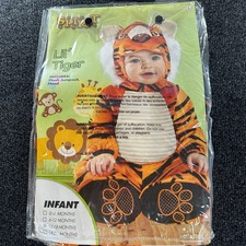 Spirit Halloween Lil Tiger Infant Costume Size 12-18 Months