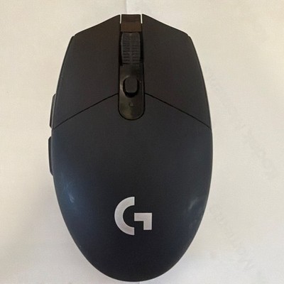 Logitech G Black Gaming Mouse, Optical Tracking, Scroll Wheel