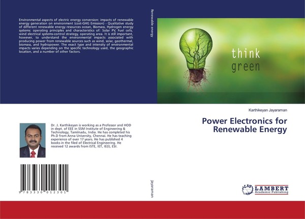 Power Electronics For Renewable Energy Karthikeyan Jayaraman Taschenbuch 164 S.-image