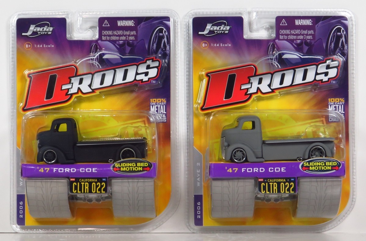 Jada D-Rods Limited 1947 Ford COE Rollback Hauler #022 Diecast