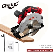 Cisivis 18V Circular Saw - Compatible Milwaukee M18 Battery - Bare Tool