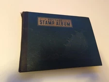 1935 Whitman Stamp Album W/ Stamps Free SH