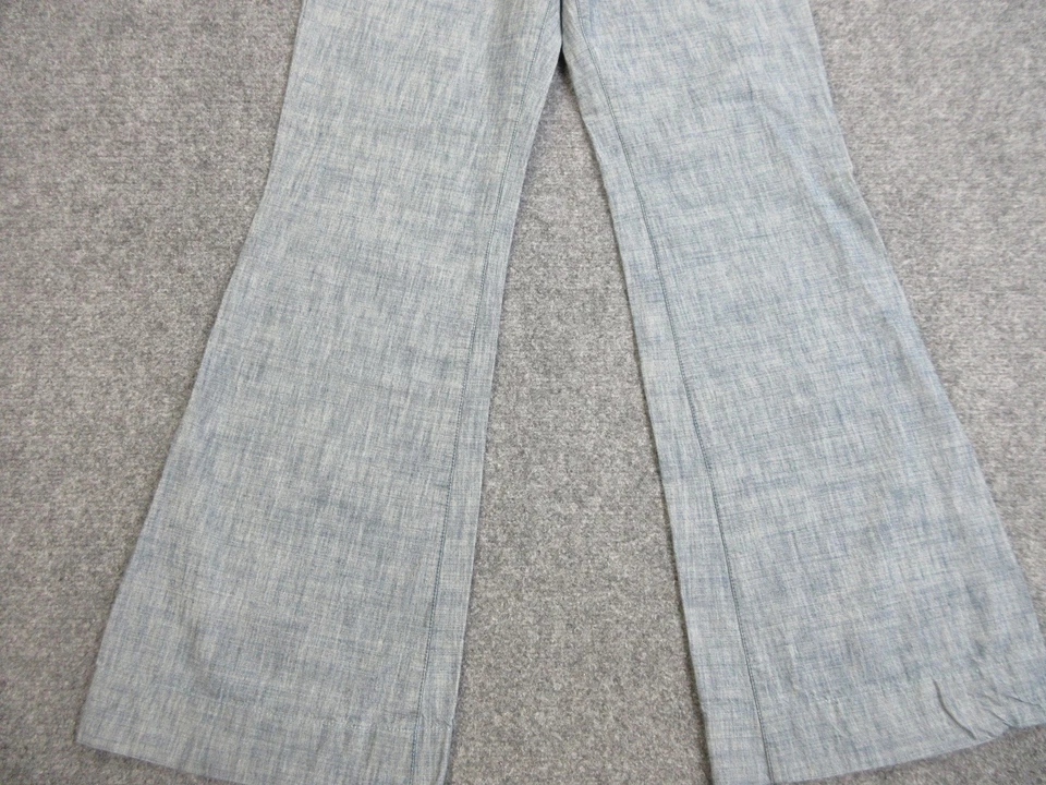 Pantalones de mezclilla Joes para mujer 27 azul claro acampanados pierna ancha 100 % algodón informales Foto 2 de 4