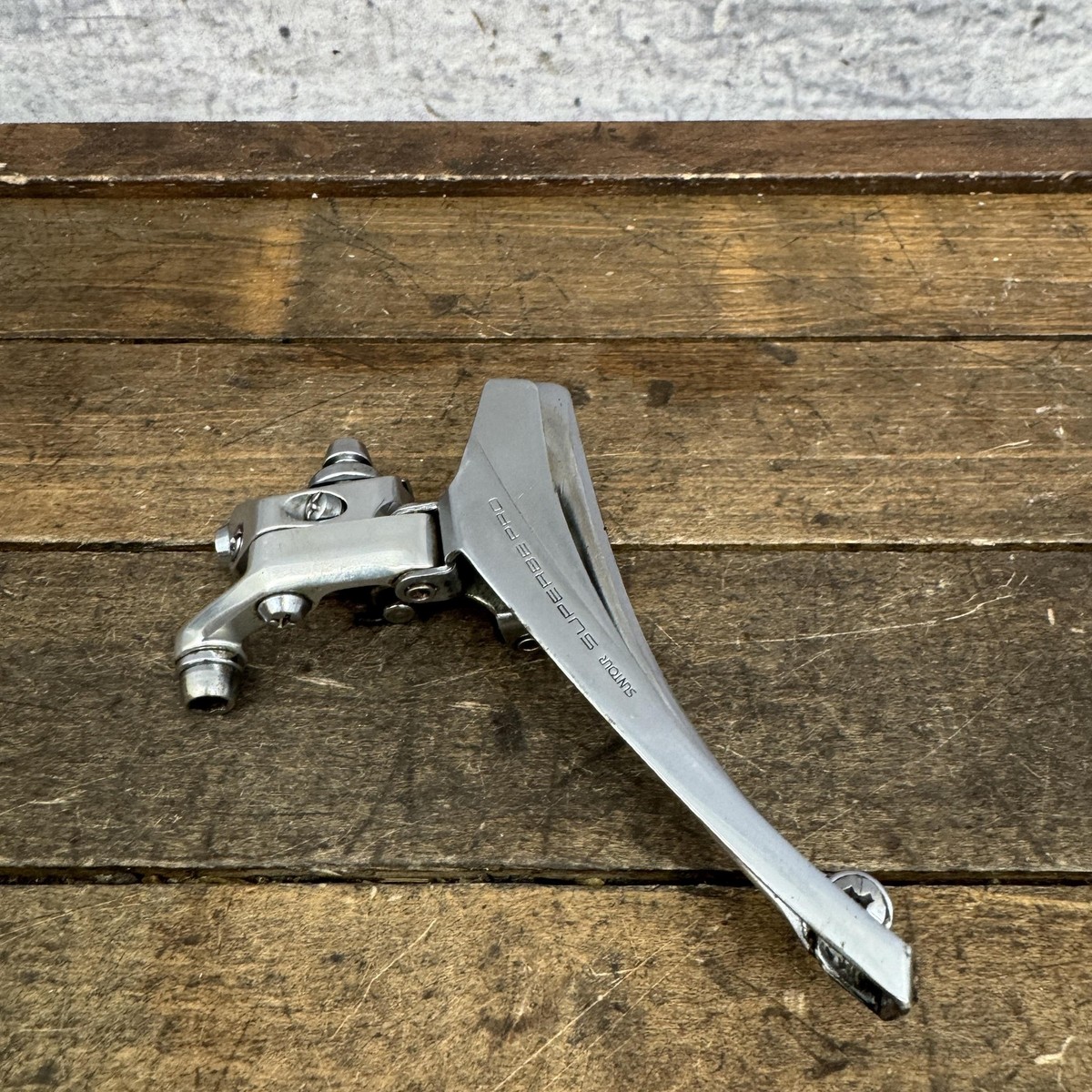 Vintage Suntour Superbe Pro Front Derailleur Braze-On Double Road