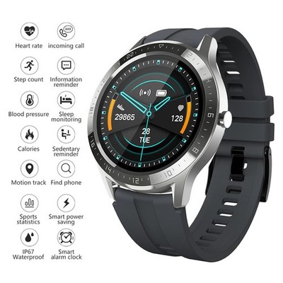 Waterproof Bluetooth Smart Watch Phone Mate Heart Rate Tracker For iOS Android