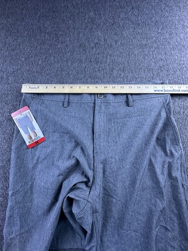 32 Degrees Cool Shorts Men Size 34 Cement Melange Stretch Performance Hybrid New - Picture 5 of 15