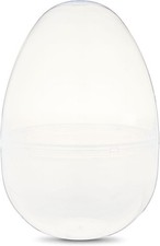 Way To Happiness Jumbo 16 inch Giant Clear Fillable Plastic Easter Egg, Great