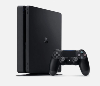 Sony PlayStation 4 Slim 1TB Black Console Wi-Fi HDMI USB CUH-2015B - Open Box