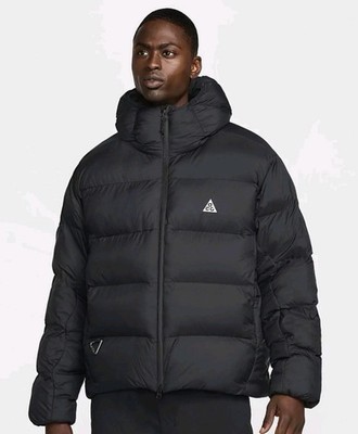 Nike ACG Lunar Lake PrimaLoft Jacket Black Summit White FV8909-010 Men's Size L