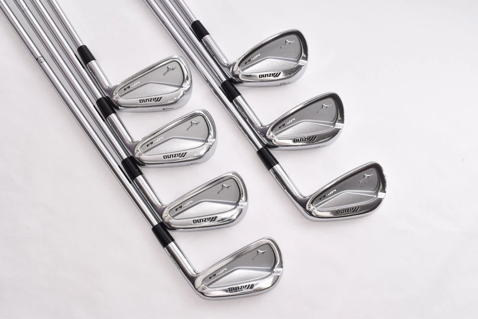 7 Stück Mizuno MP-64 Forged Eisensatz 4-5-6-7-8-9-PW Flex Stiff DG S200 RH... - Bild 2 von 4