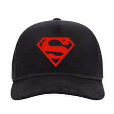 Superman Red Snapback Hat Cap Adjustable One Size Fits Most Men Women DC