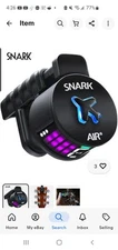 Snark AIR Clip-On Chromatic Guitar Tuner with Colorful LED Display