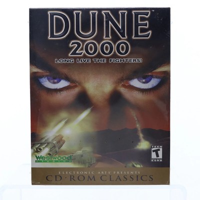 Dune 2000 Long Live The Fighters Big Box Pc Brand New SEALED