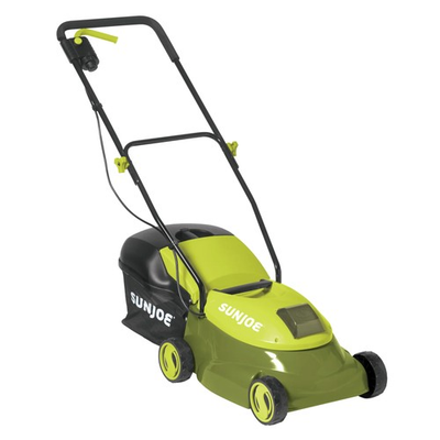 #ad Sun Joe 14quot; Electric Cordless Lawn Mower w Detachable Grass Catcher MJ401C PRO $199.99
