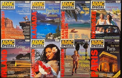 SAMMLUNG PAKET - 13 x ADAC SPECIAL - Reisemagazin - Irland, Paris, Kanada u.v.a.