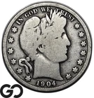 1904-O Barber Half Dollar