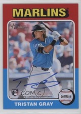 2024 Topps Heritage High Number Real One Auto Tristan Gray #ROA-TG Auto 7ut