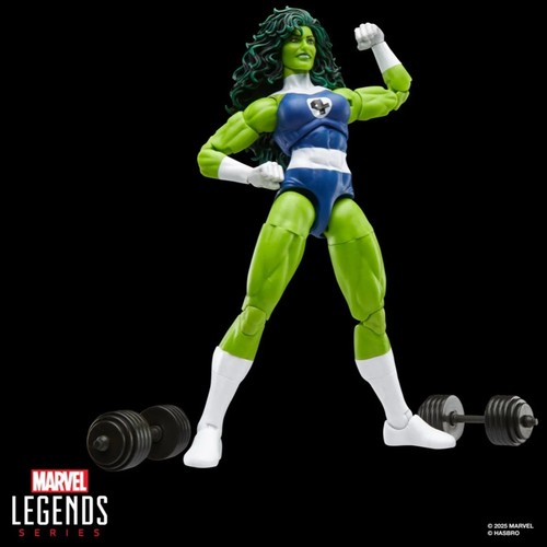 Fantastic Four Marvel Legends Retro Collection Modellino She-Hulk 6 pollici - Foto 13 di 13