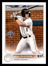 2022 Topps Pro Debut John Rhodes #PD-150  Delmarva Shorebirds