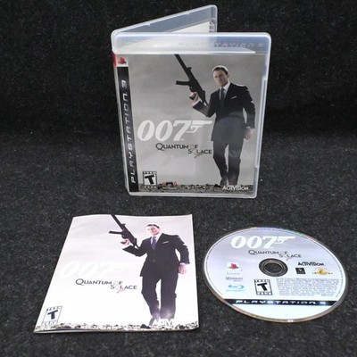 James Bond 007: Quantum of Solace PlayStation 3 PS3 Complete CIB Tested