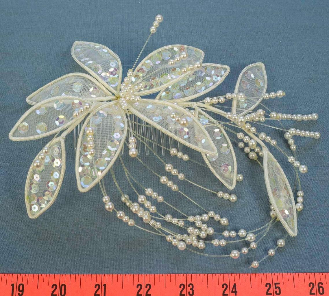 Delicate Headpiece Sequined - image 1