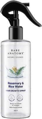 ONESTO LABS PRIVATE LIMITED Bare Anatomy Nature X Science Rosemary Water Spray for Hair Growth & Hair Thickn