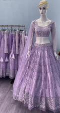 Purple lehenga Nepali / Indian lengha can be wore on size 32:34