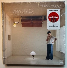 Harry Styles Harry's House Target Exclusive CD, 32 Page Photo Book - NEW Mnr Dmg
