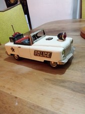Jouet tôle Nomura mystery police car