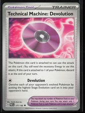Technical Machine: Devolution 177/182 Uncommon Paradox Rift Pokemon Card NM
